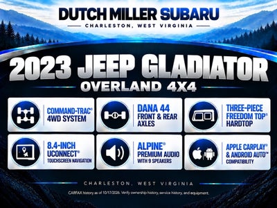2023 Jeep Gladiator Overland