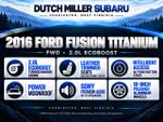 2016 Ford Fusion Titanium