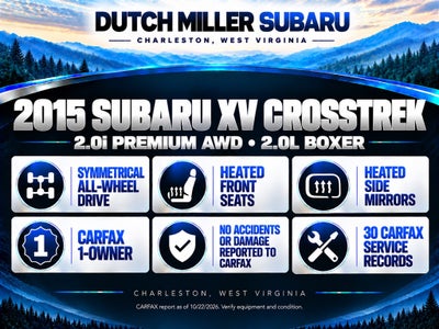 2015 Subaru XV Crosstrek Premium