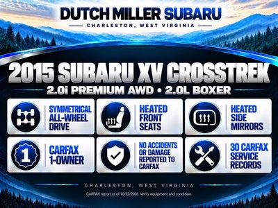 2015 Subaru XV Crosstrek Premium