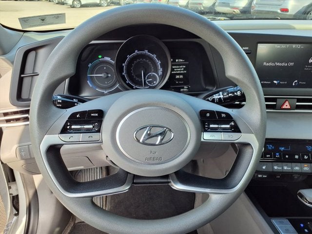 2023 Hyundai Elantra Hybrid Blue