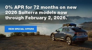 Solterra | Dutch Miller Subaru in Charleston WV