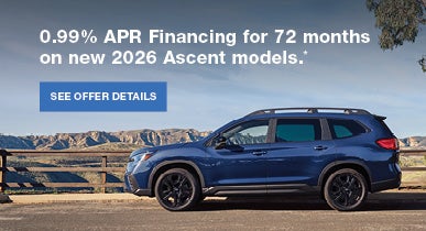 Ascent | Dutch Miller Subaru in Charleston WV