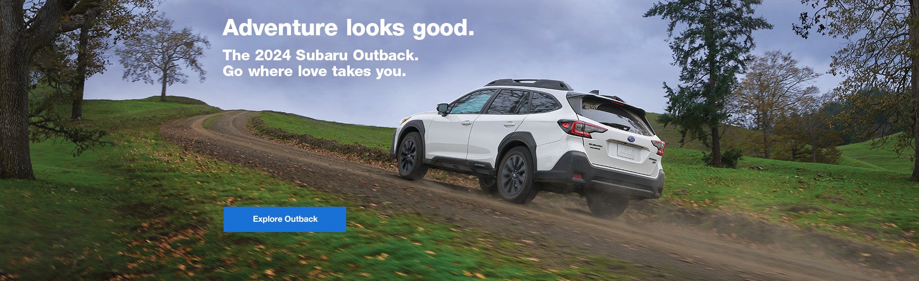 2023 Subarru Outback Wilderness banner for friends