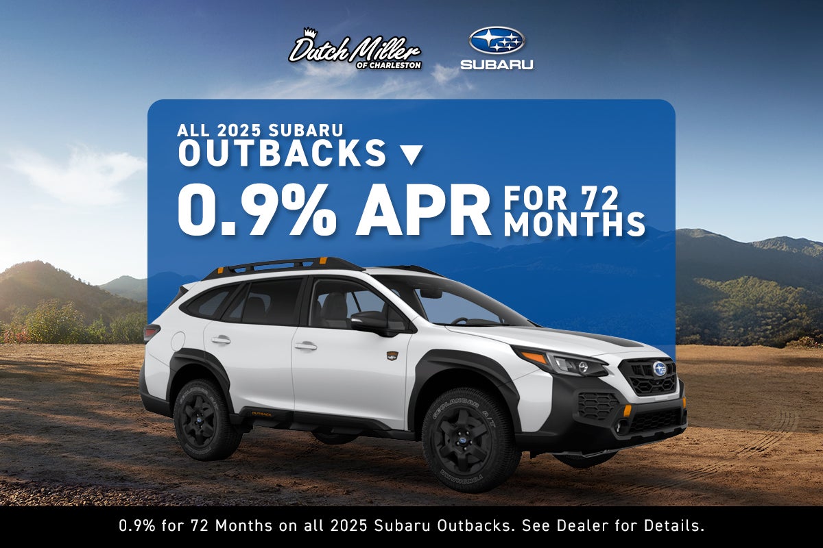 All 2025 Subaru Outbacks 0.9% APR for 72 Months!
