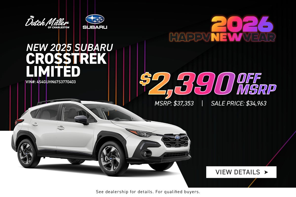 New 2025 Subaru Crosstrek Limited