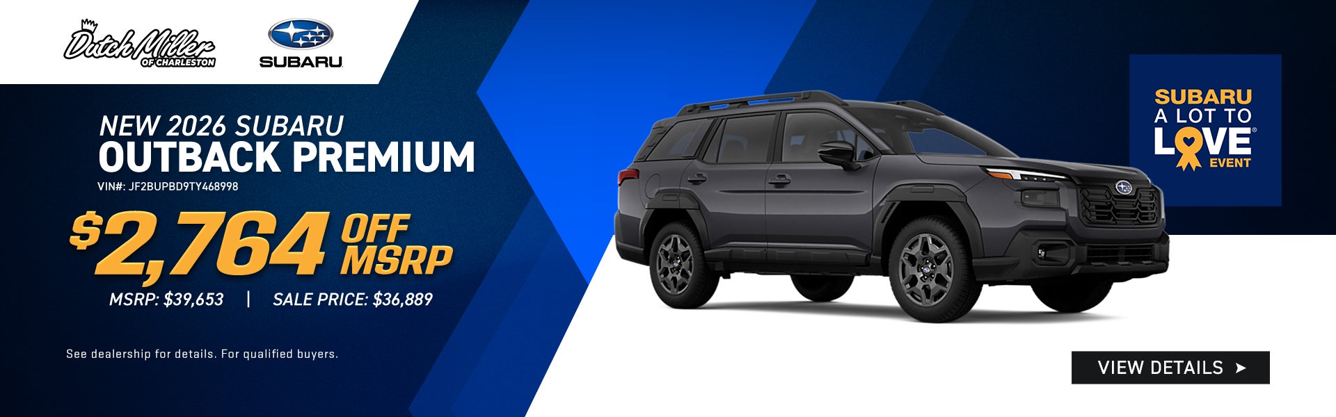 2026 Subaru Outback Premium 