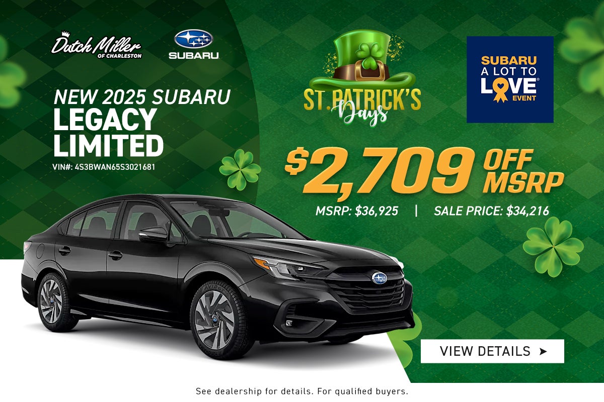 New 2025 Subaru LEGACY Limited