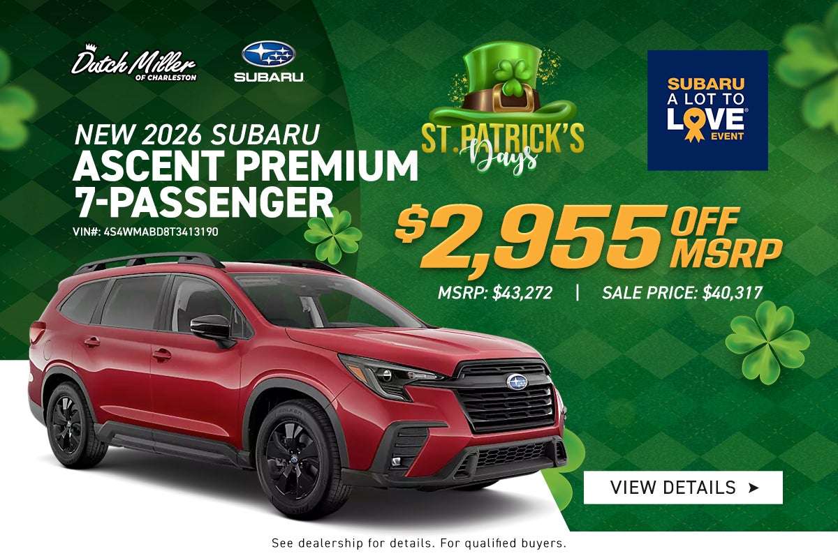 New 2026 Subaru ASCENT Premium 7-Passenger