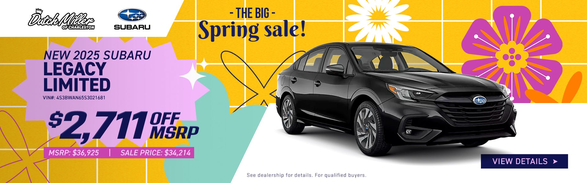 New 2026 Subaru Legacy Limited