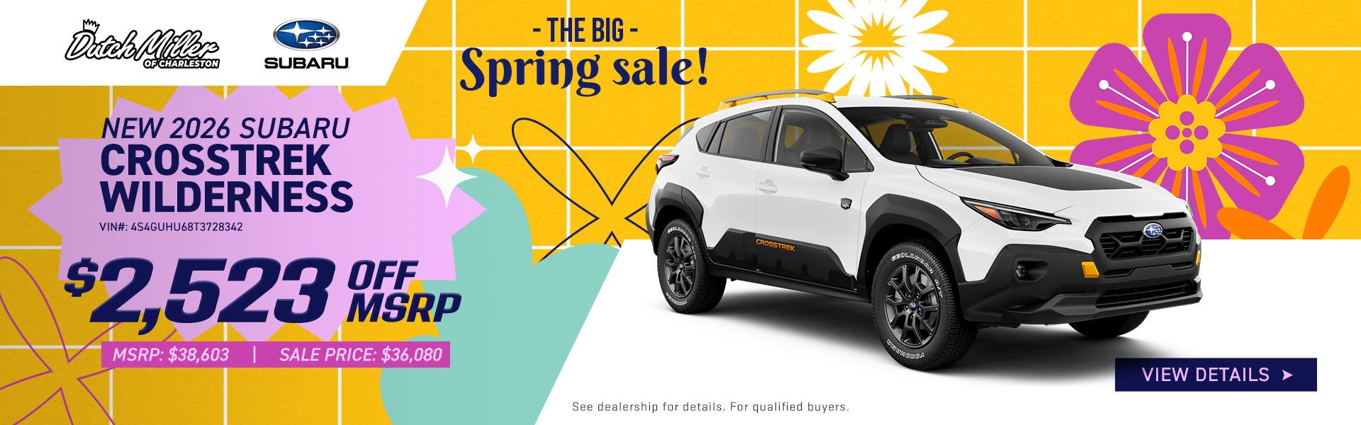 New 2026 Subaru Crosstrek Wilderness 