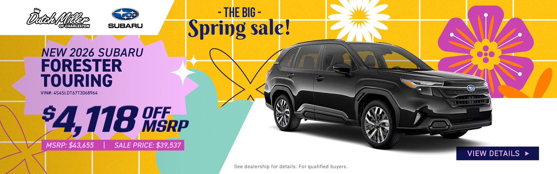 New 2026 Subaru Forester Touring