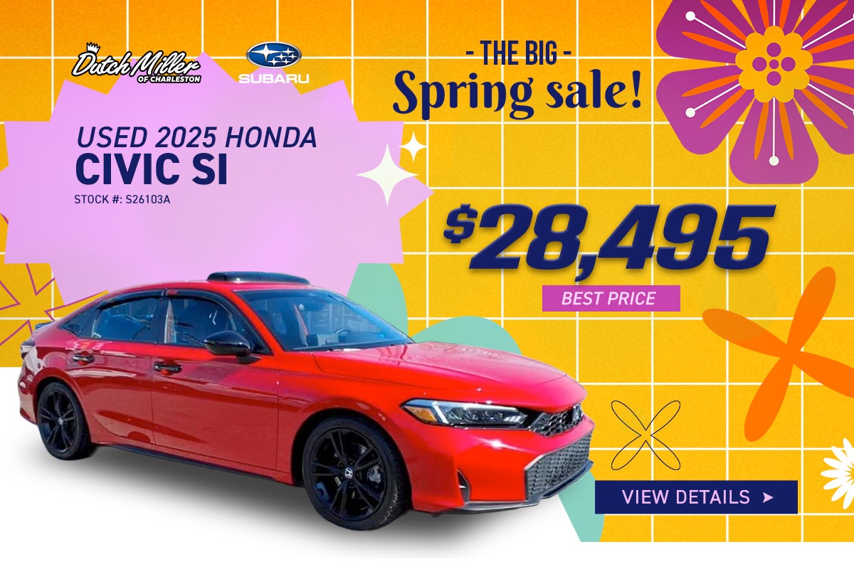 Used 2025 Honda Civic Si Base w/High Performance Summer Tires (M6