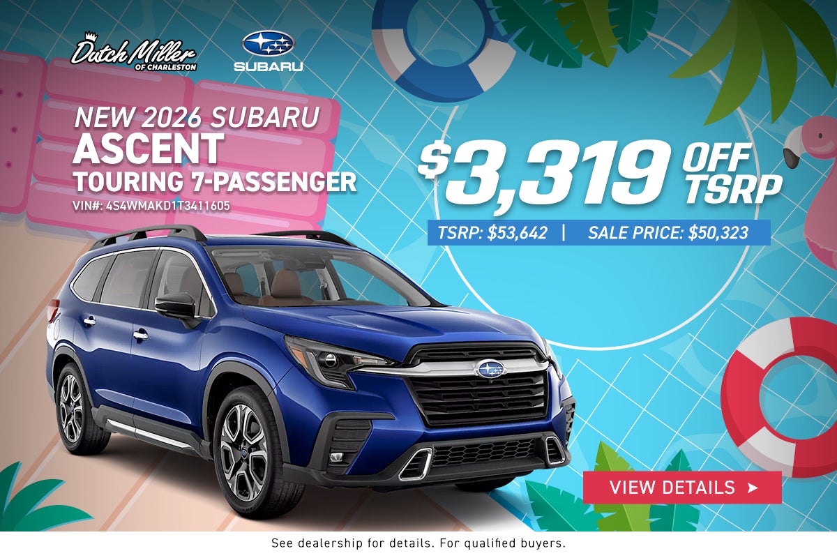 New 2026 Subaru Ascent Touring 7-Passenger