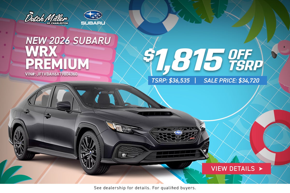 New 2026 Subaru WRX Premium