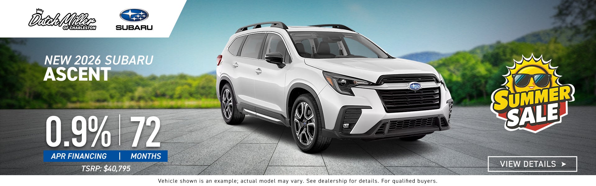 New 2026 Subaru Ascent