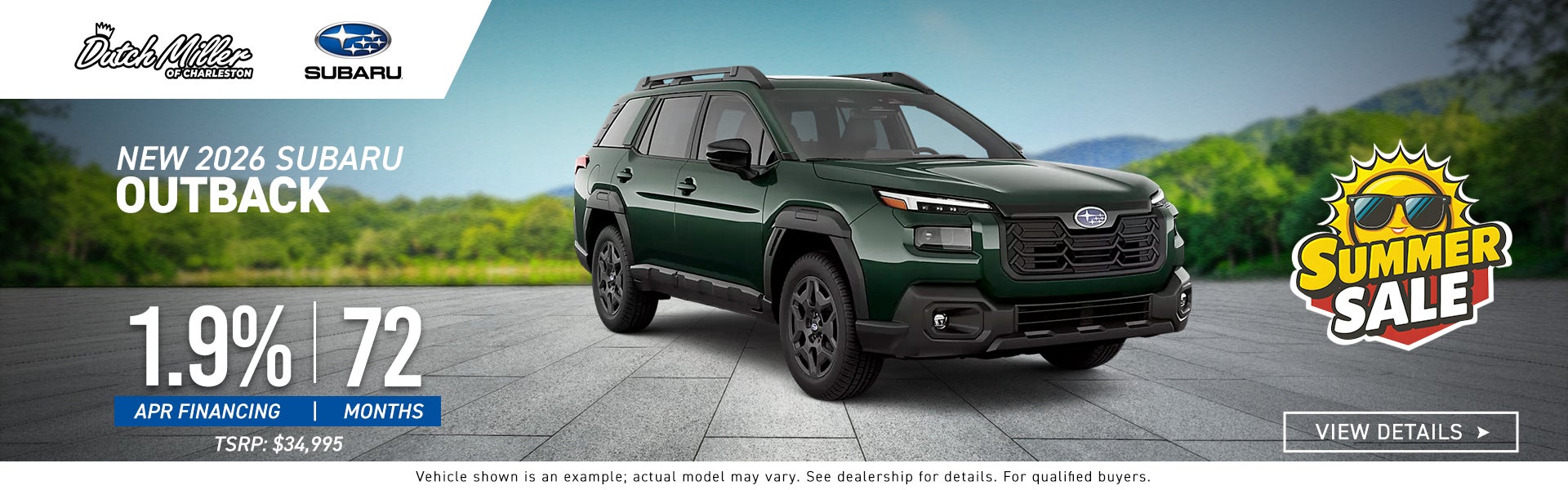 New 2026 Subaru Outback