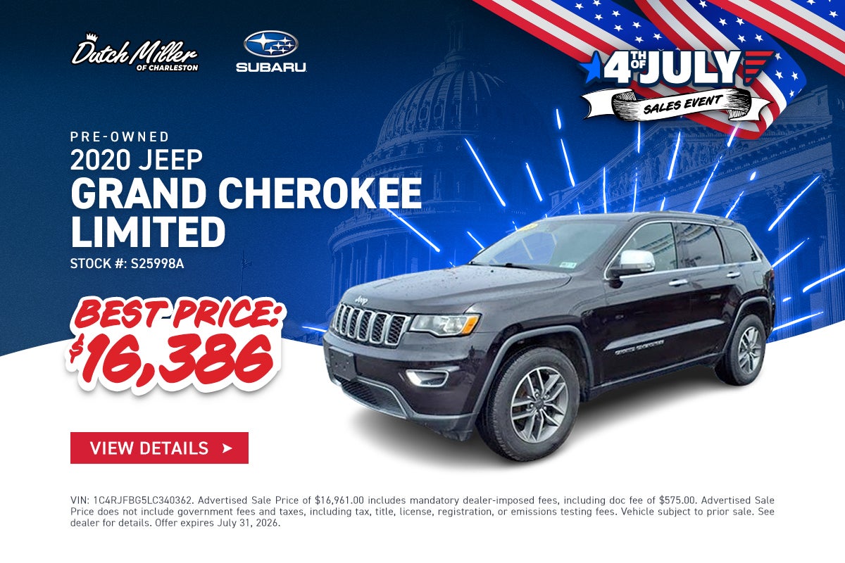 Used 2020 Jeep Grand Cherokee Limited